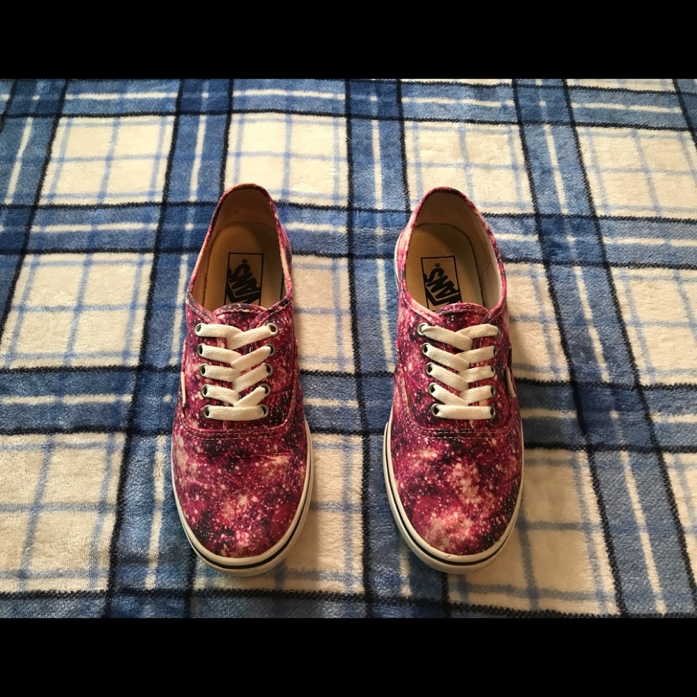 Women’s 7.5/Men’s 6 Galaxy Vans